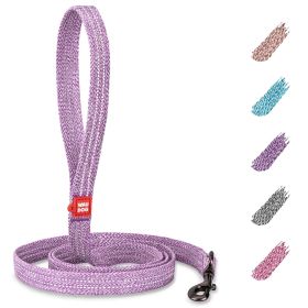 Recycled Cotton Dog Leash 10 Ft Eco Friendly Collar for Small Medium Large Dogs Reflective Dog Leash for Medium Dogs Strong Leashes for Large Bre